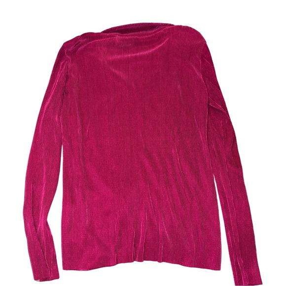 Cyrus Women's Blouse in Vibrant Fuschia Pink, NWT & Extra Button - Picture 6 of 6